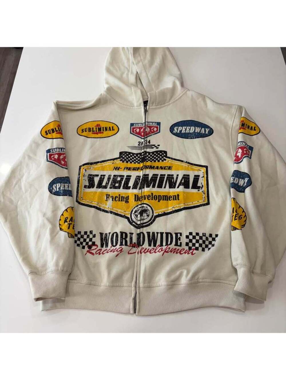 Alpha Collective Size Large Subliminal Race Hoodie